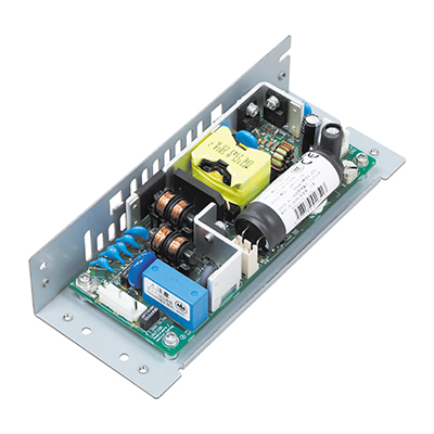 mFZP-075-24-JB0-C:医療規格適合小型基板型単出力電源24V75W電源(シャーシ付)